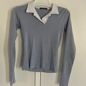 Long sleeve striped shirt